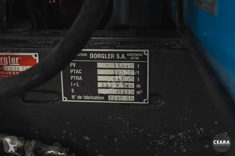 جرار DAF 400 Fassi F195 Dynamic 5 ext. RADIO...