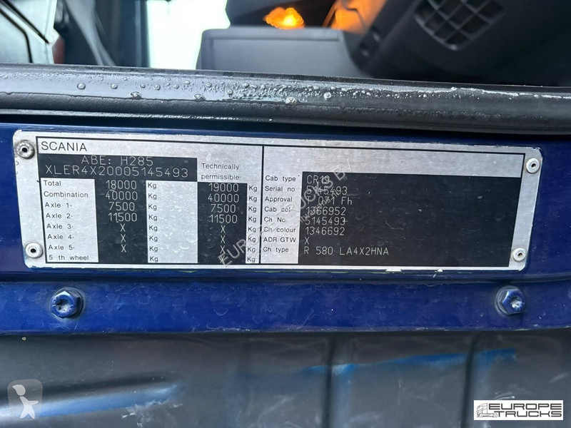 جرار Scania 580 Steel/Air - etarder - Manual -...