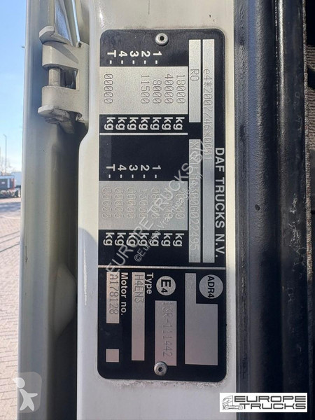 Traktor DAF Steel/Air - Manual - Airco