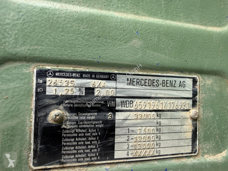 Trattore Stradale Mercedes SK 2653 S 6X4 V8...