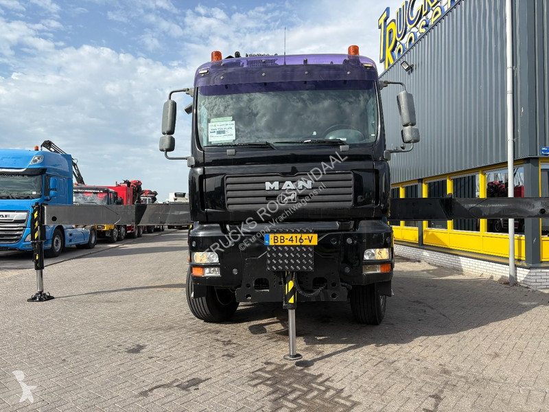 جرار MAN 41.430 + HIAB 800 E-6 JIB 170 X-5 +JIB...