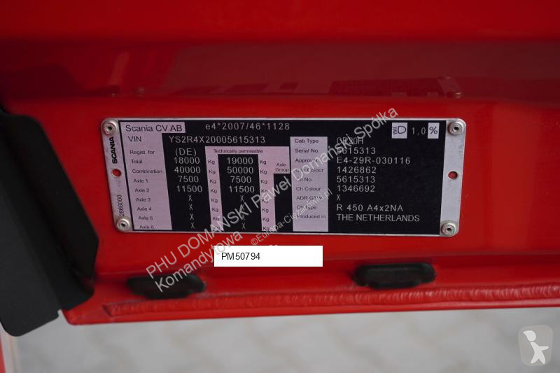 جرار Scania R 450 / EURO 6 / ACC / RETARDER