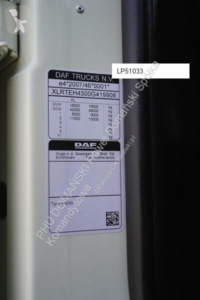 Влекач DAF 106 / 480 / EURO 6 / ACC / SUPER...