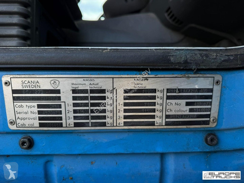 جرار Scania 124 360 Steel/Air - Belgian ruck -...