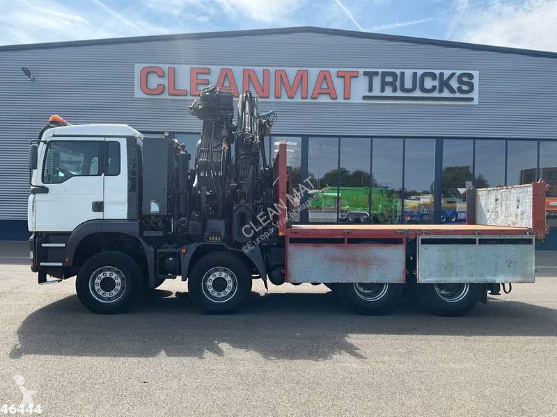 جرار MAN 41.363 8x4 Manual Full steel Hiab 80...