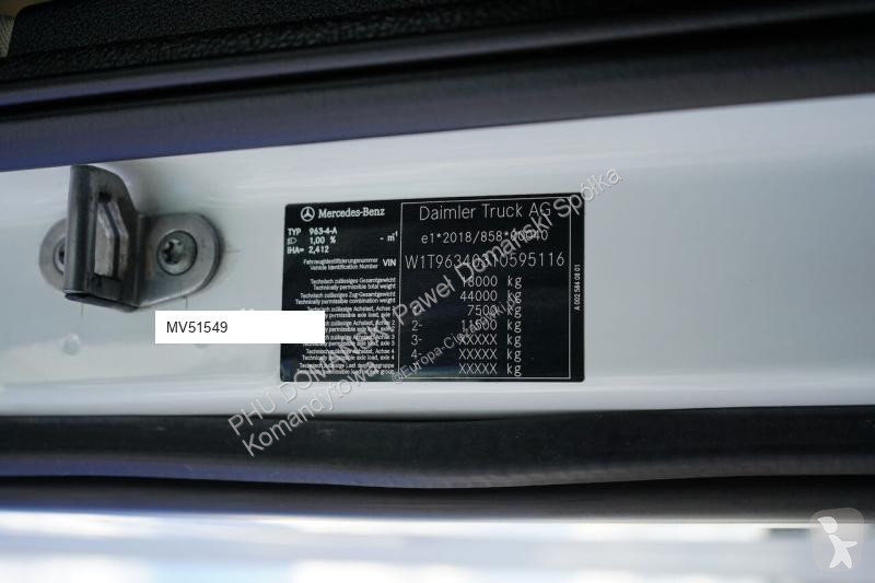 Cap tractor Mercedes / ACTROS / 1845 / E 6 / MP...