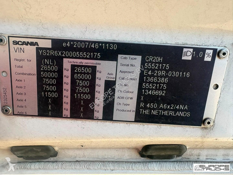 جرار Scania Steel/Air - NL Truck - Retarder -...