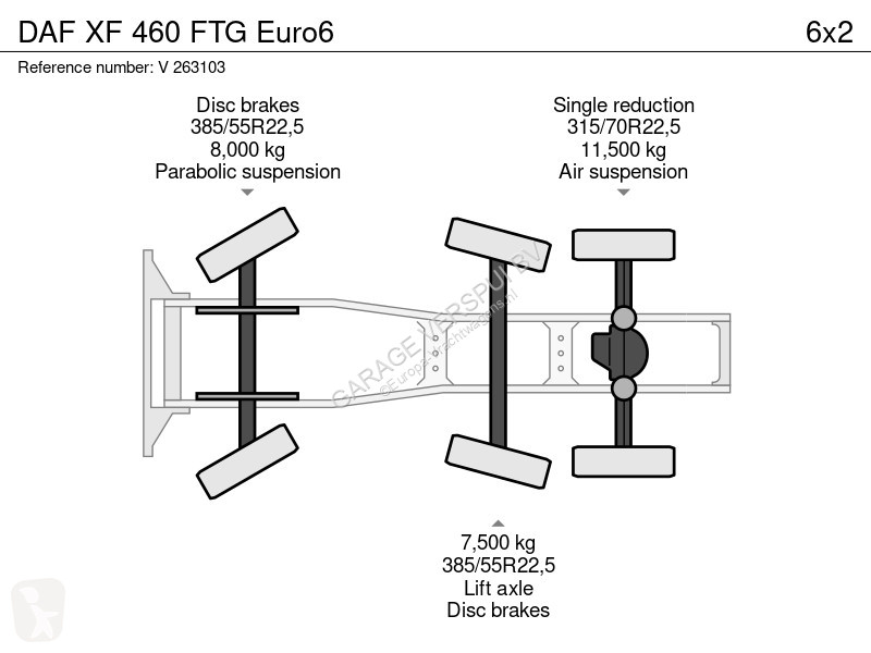 جرار DAF FTG Euro6