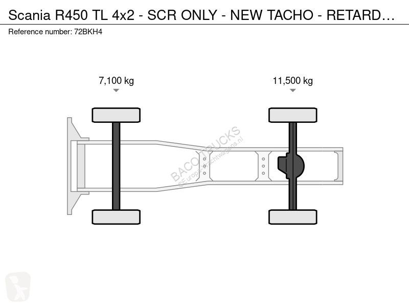 Trekker Scania TL 4x2 - SCR ONLY - NEW TACHO -...