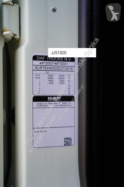 Tahač DAF 106 / 480 / E 6 / ACC / MEGA / LOW...
