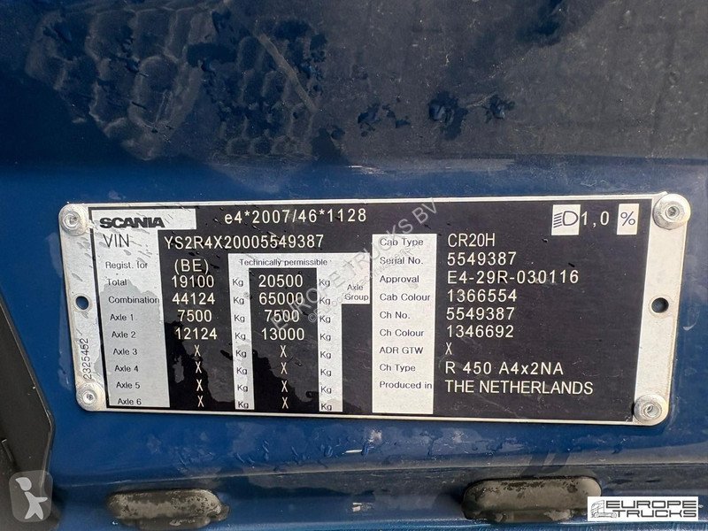 Trekker Scania Steel/Air - Alcoa - Belgian...