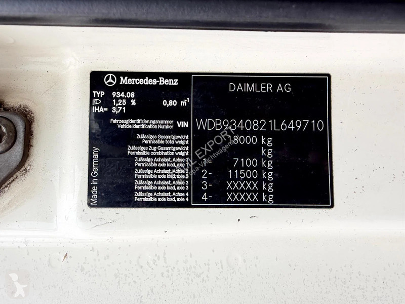 Cabeza tractora Mercedes 2041 Tractor - 4x4 -...