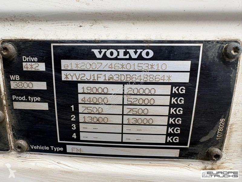 Cabeza tractora Volvo 450 Steel/Air -...