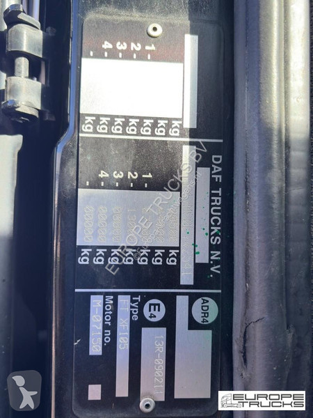 Cap tractor DAF 410 Steel/Air - Manual - SSC -...