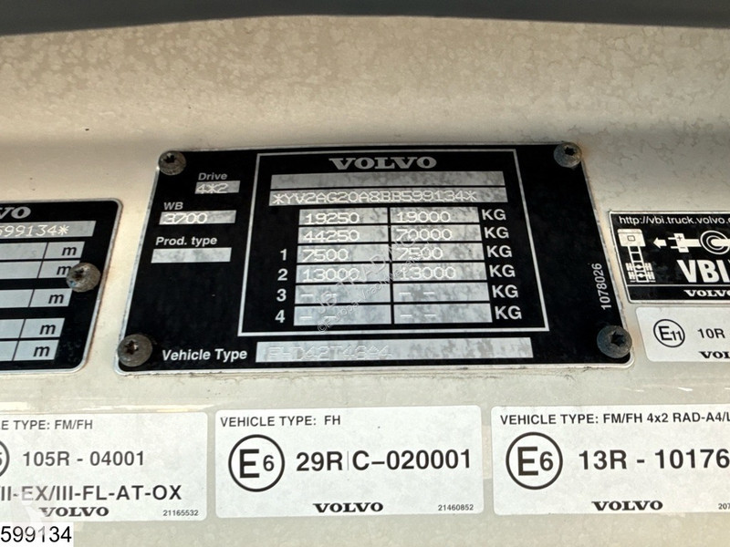 Тягач Volvo FH 460 EURO 5, Retarder, ADR,...