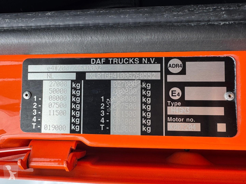 Тягач DAF 450 6X2 EURO 6 + LAG 2 AXLE TRAILER +...