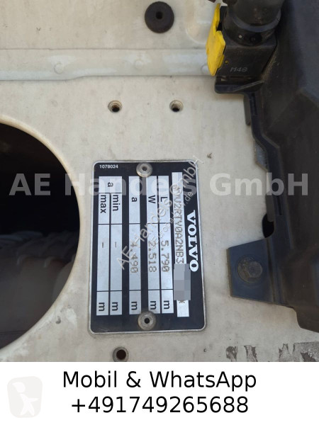 Traktor Volvo 460 Flachdach BL I-Save ADR...