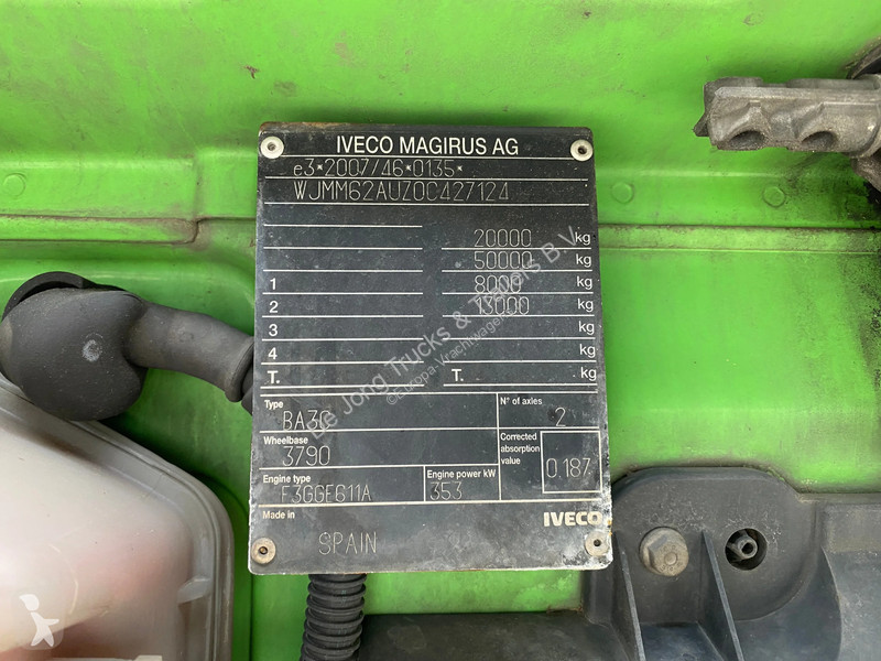 Cabeza tractora Iveco 480 / Damaged / Retarder...
