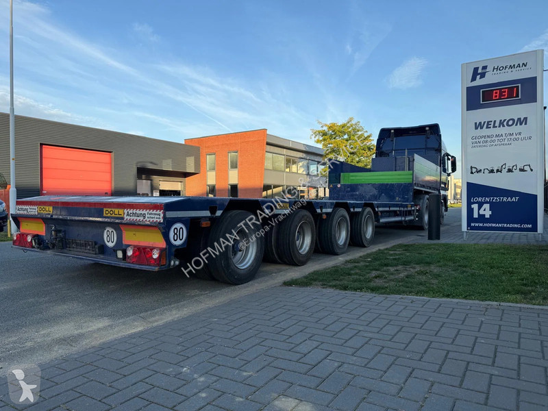 Traktor MAN 18.440 Doll Trailer 4x Steered Axles