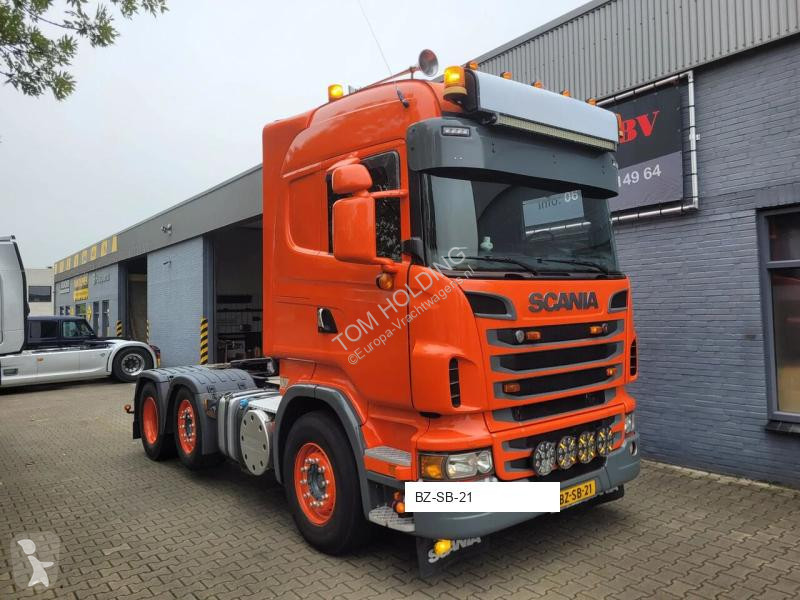 Tahač Scania R500 V8 N323 Twinsteer steel/air...