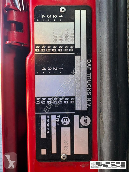 DAF 460 Steel/Air - 2 Tanks - Automatic - SSC...