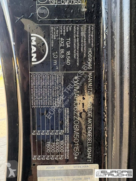 MAN 18.540 Steel/Air - Automatic - 2 Tanks...