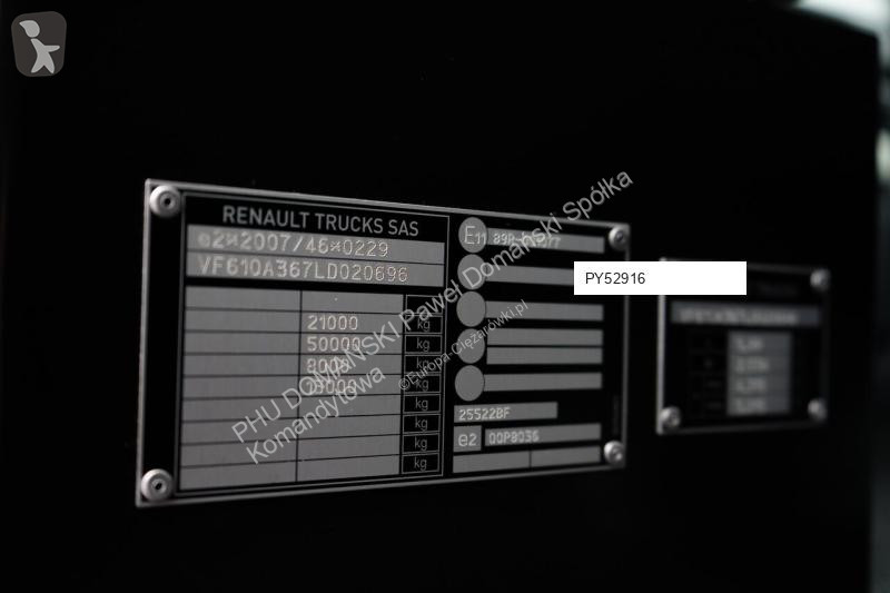 Cap tractor Renault T 480 / EURO 6 / ACC / HIGH...