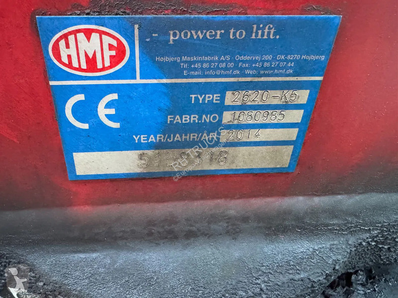 Traktor Scania P450 6X2 - EURO 6 + HMF 2620-K5...