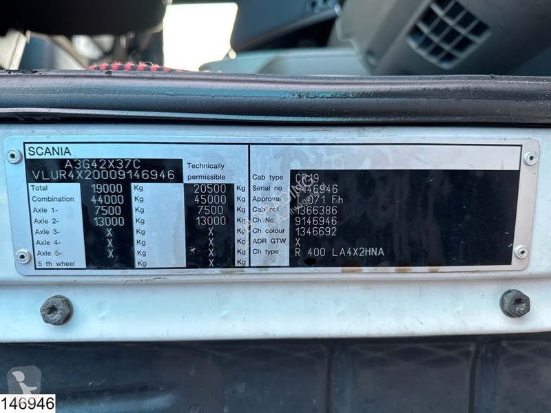 Traktor Scania 400 EUO 5, etarder