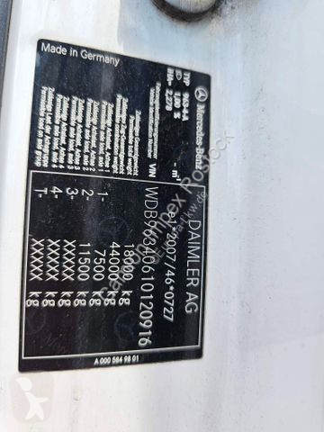 Traktor Mercedes 1843 LL, Hubsattelkupplung, 2...