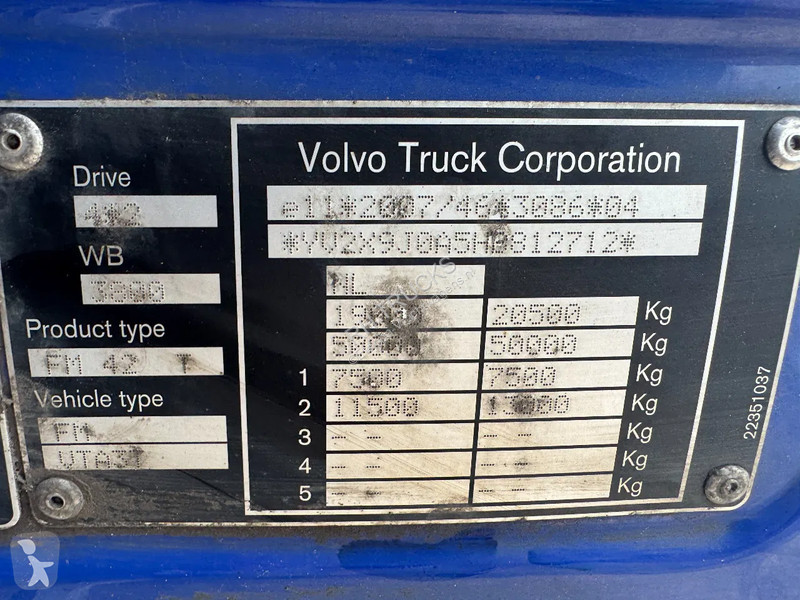 Trekker Volvo FM 330 4X2 EURO 6 TÜV TILL 02-2026