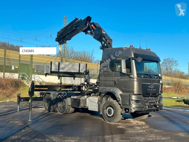 Traktor MAN TGS 26.520 6x6  Kran HIAB X-HIPRO...