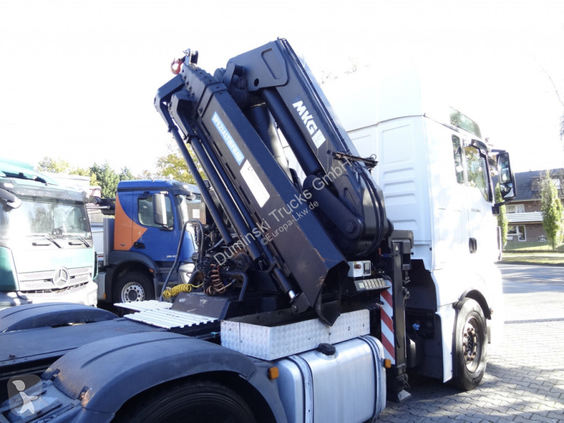 Traktor MAN TGX 6X4 Kran MKG 381 bis 20 Meter