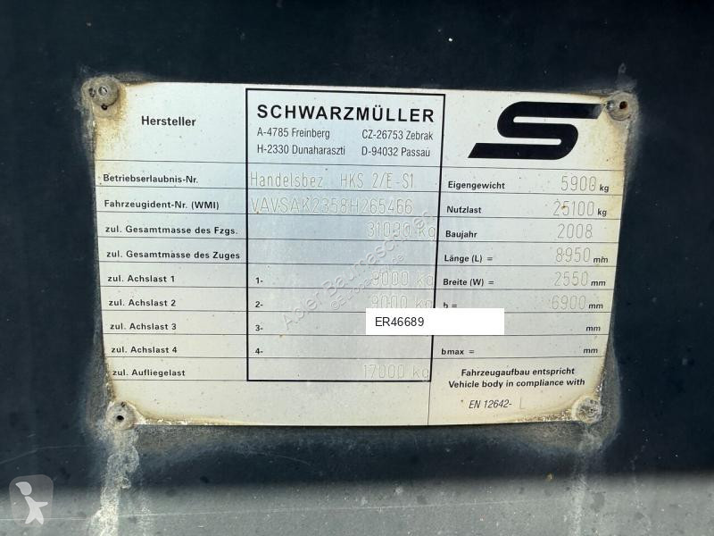 Tahač MAN 24m3 Kippauflieger Lift Rollplane
