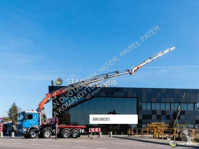 Влекач Mercedes 4148 8x4 PALFINGER PK 74002 Crane