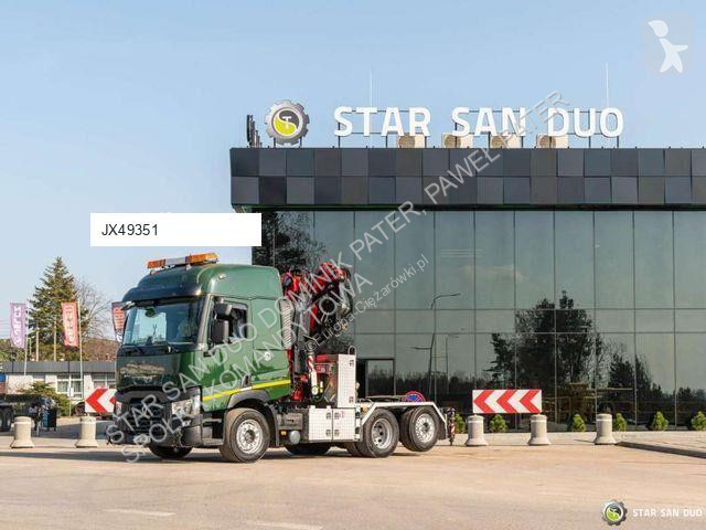 Влекач Renault T440 6x2 Fassi...