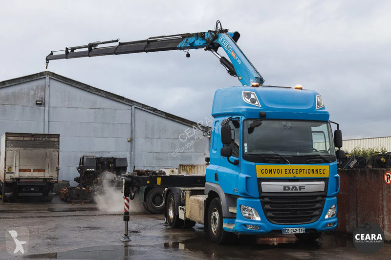 جرار DAF 400 Fassi F195 Dynamic 5 ext. RADIO...