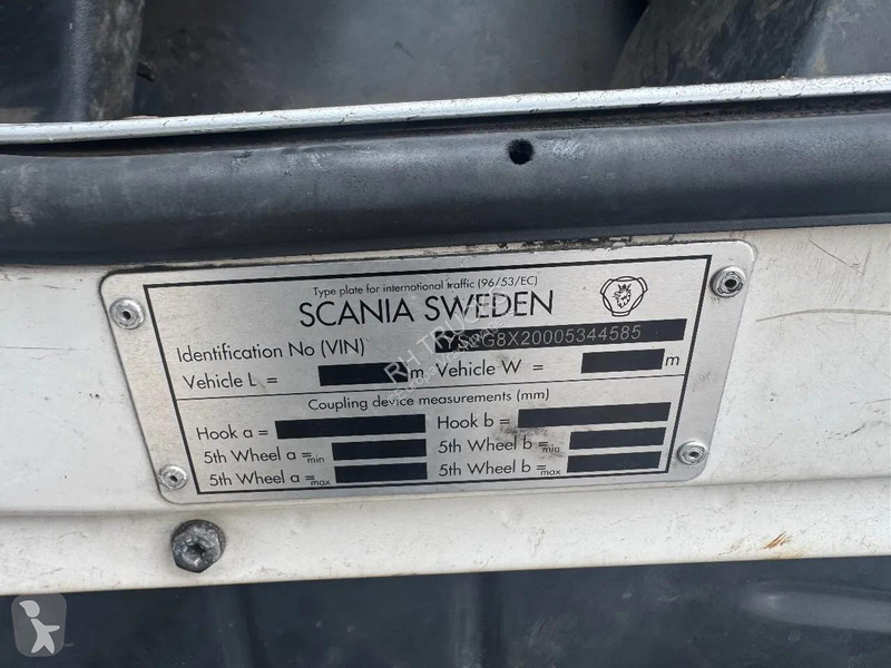 جرار Scania G450 8X2 EURO 6 HIAB 855-6 + REMOTE...