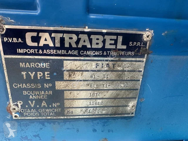 جرار Fiat 619TI SPRING SUSPENSION / SUSPENSION...