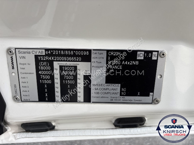 جرار Scania R500A4x2NB / Full-Air / PTO /...