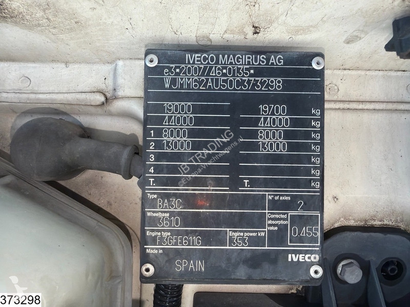 Iveco 480 EURO 6, Standairco tractor unit