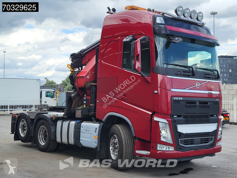 Traktor Volvo 6X2 HMF 5020-K6 Crane Kran + JIB...