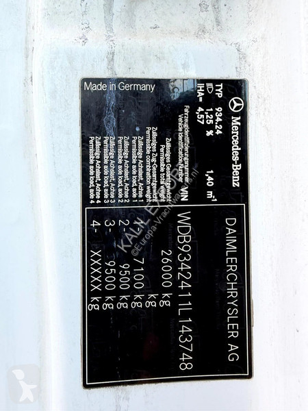 Tahač Mercedes 2646 Heavy Duty Tractor 6x4 Big...