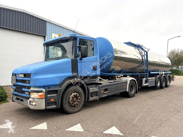 Scania T124-360 DAYCAB LONGNOSE / HAUBER /...