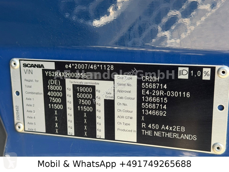 Scania HighLine LL LowDeck *Retarder/2xTank/ACC...