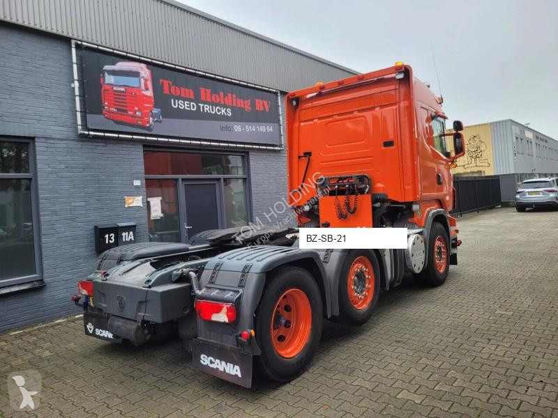 Tahač Scania R500 V8 N323 Twinsteer steel/air...