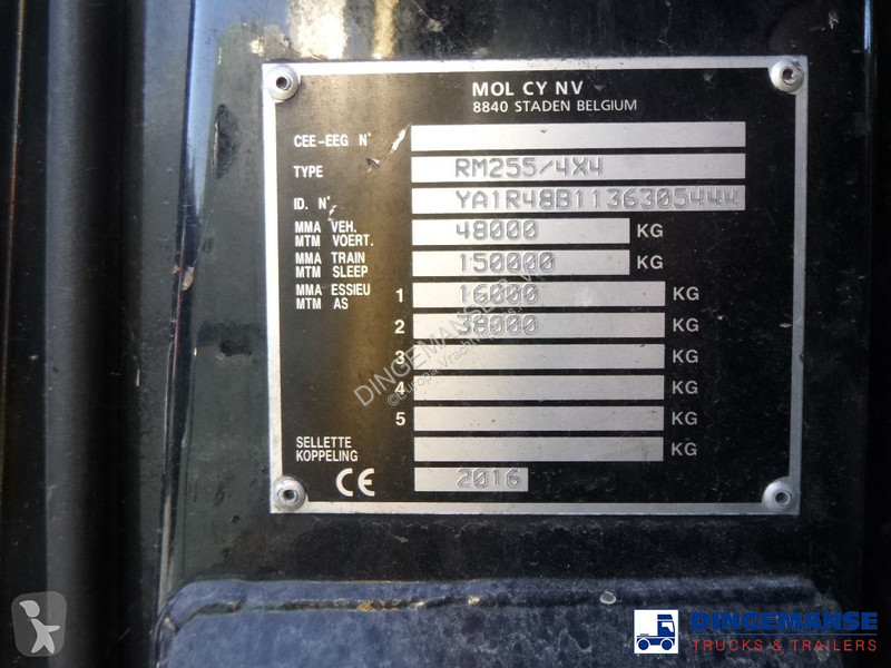 Traktor MOL RM 255 4X4 terminal drawbar tractor...