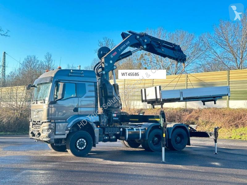 Traktor MAN TGS 26.520 6x6 Kran HIAB X-HIPRO...