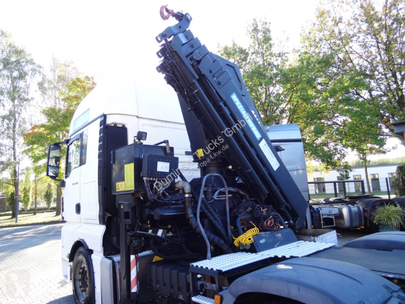 Traktor MAN TGX 6X4 Kran MKG 381 bis 20 Meter