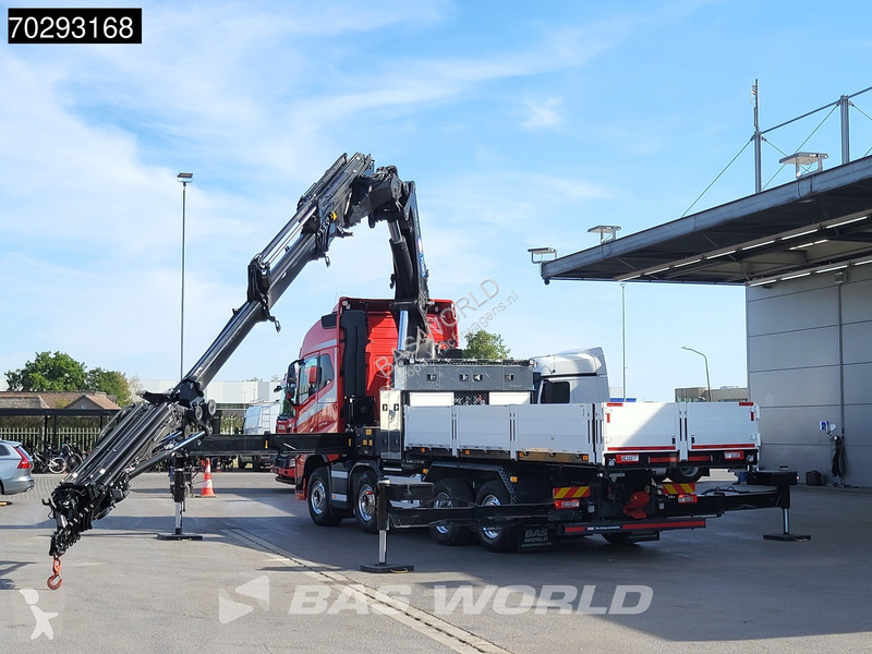 Tahač Volvo 650 8X2 HMF 7020K-RCS Crane +...